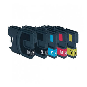 Huismerk Brother LC-1100BK/LC-980BK Multipack