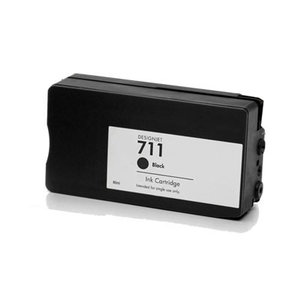 Huismerk HP 711BK Inktcartridge Zwart