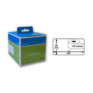 Huismerk DYMO 99019 190mmx59mm 110 Stuks