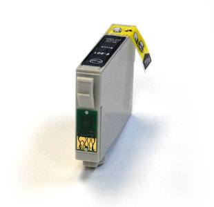 Huismerk Epson T0801 Inktcartridge Zwart