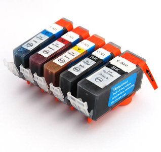 Huismerk Canon CLI-521 Multipack 5-Pack (met chip)