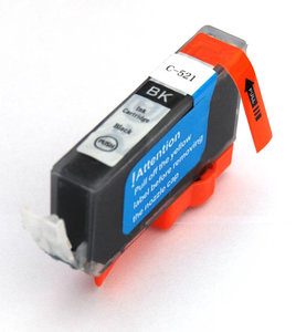 Huismerk Canon CLI-521BK Zwart (met chip)