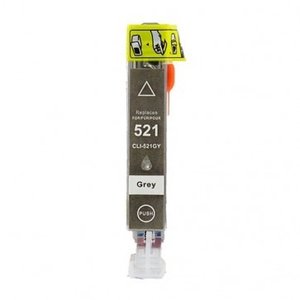 Huismerk Canon CLI-521GY Grijs (met chip)