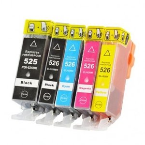Huismerk Canon CLI-526 Multipack (met chip)