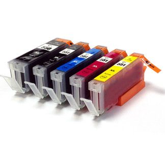 Huismerk Canon CLI-551XL Multipack (met chip)