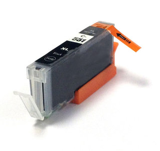 Huismerk Canon CLI-551BK XL Zwart XL (met chip)