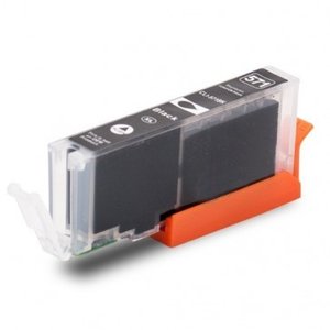 Huismerk Canon CLI-571BK XL Zwart XL (met chip)