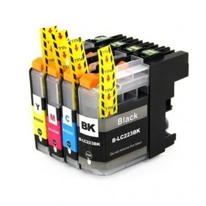 Huismerk Brother LC-223 Inktcartriges Multipack 4-Pack