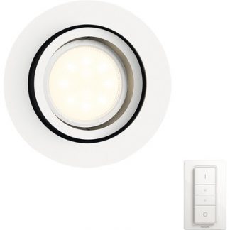 PHILIPS HUE Inbouwspot Milliskin wit Energieklasse A