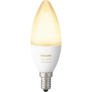 PHILIPS HUE LED-lamp Ambiance E146W kaarsvorm Energieklasse A+