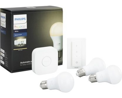 PHILIPS HUE Starterset White 3x E279,5W peervorm Energieklasse A+_3