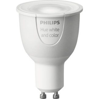 PHILIPS Hue LED-lamp GU106,5W wit en kleur Energielabel A