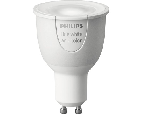 pizza blouse Opsommen PHILIPS Hue LED-lamp GU106,5W wit en kleur Energielabel A – Webshop ICT  Dokter Zwolle