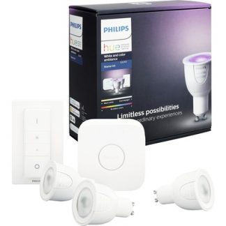 PHILIPS Hue White and color ambiance starterset GU10