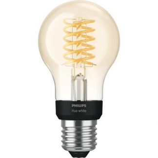 PHILIPS Hue White LED filament lamp E27/7W peervorm