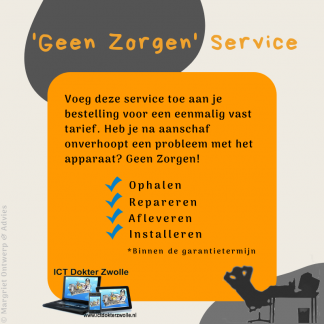 'Geen zorgen' Service