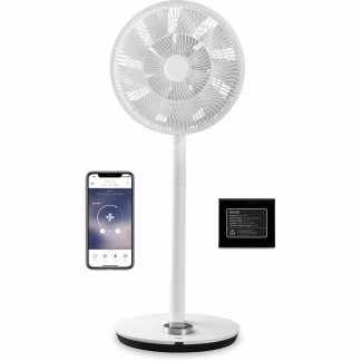 Duux ventilator Whisper Flex Smart inclusief batterij (Wit)