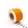 Huismerk DYMO 99012 Labels 89mm x 36mm Oranje