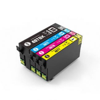 Huismerk Epson 407XL Inktcartridges Multipack 4-Pack