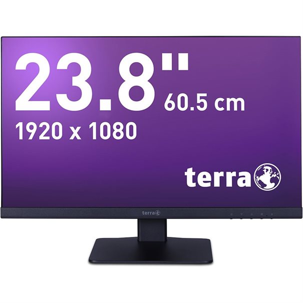 TERRA LCD/LED 2448W V3 zwart HDMI/DP/USB-C
