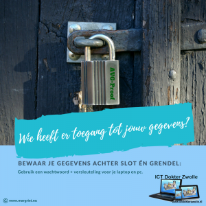 AVG: Achter slot en grendel
