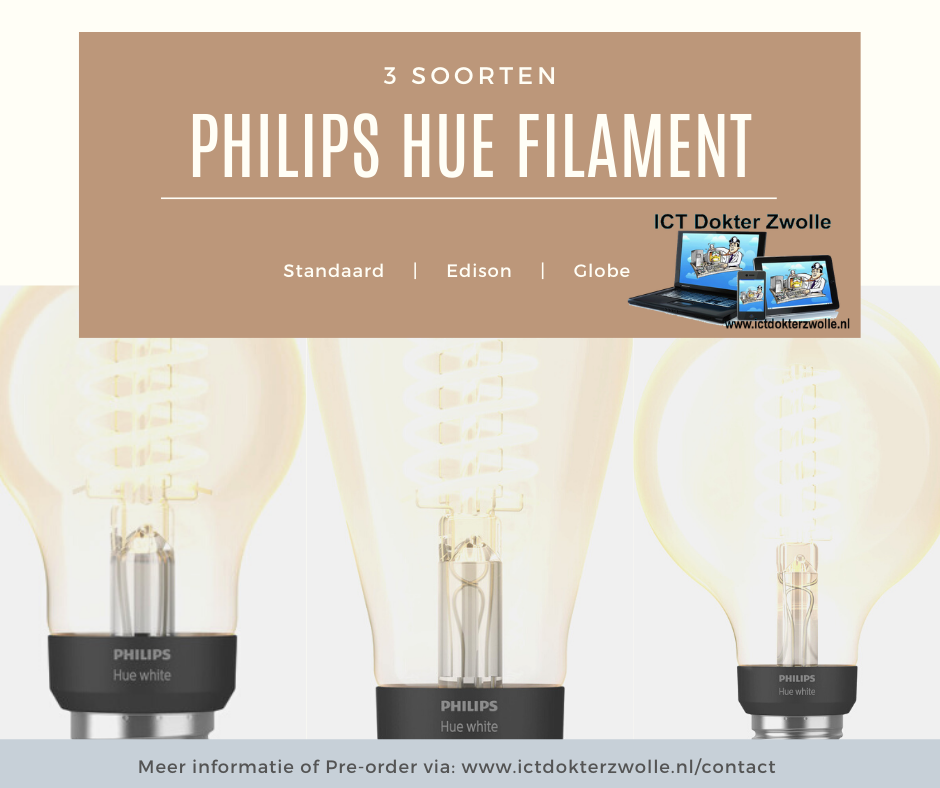 deur blok Afgekeurd Maar dít zijn gezellige lampen van Philips Hue! - ICT Dokter Zwolle